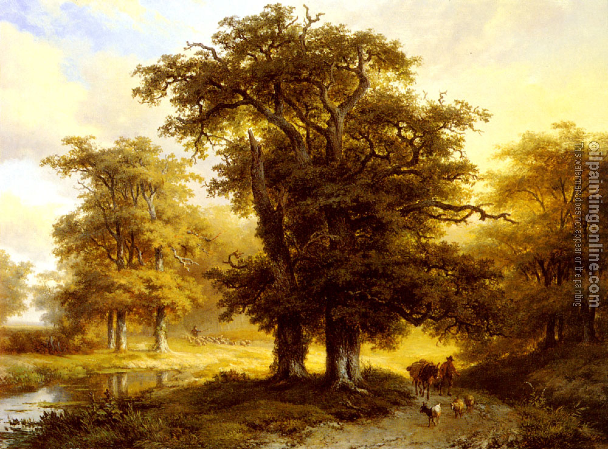 Verboeckhoven, Eugene Joseph - The Country Road